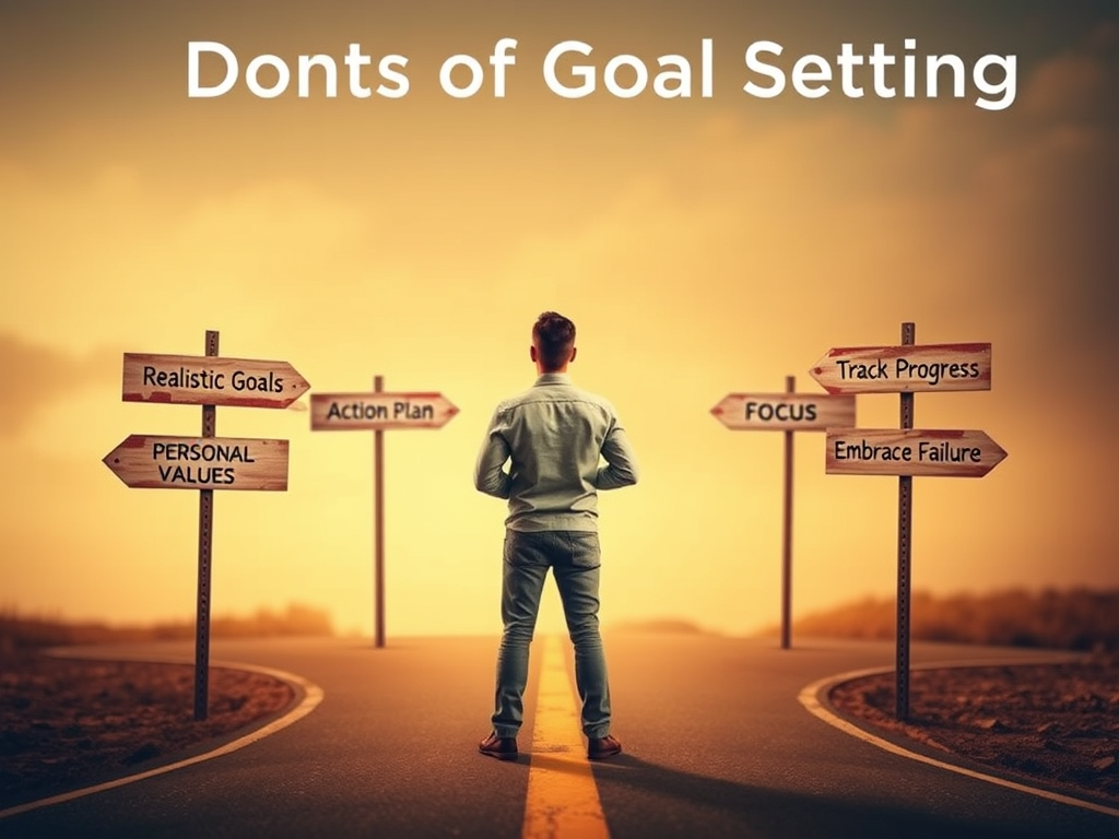 The Don’ts of Goal Setting: Avoid These Common Pitfalls