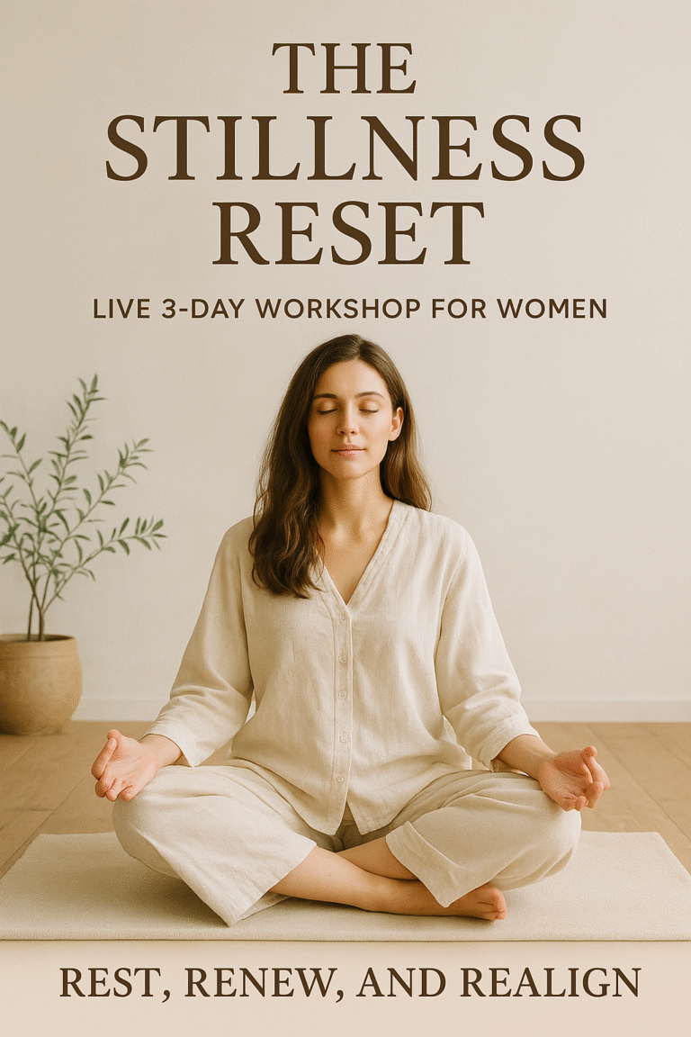 THE STILLNESS RESET